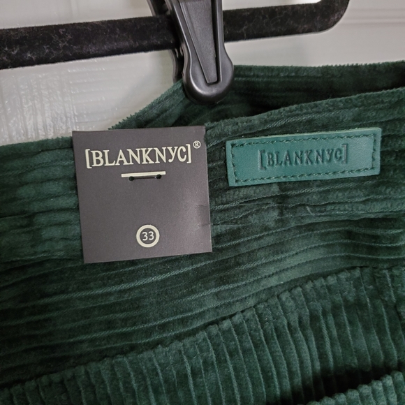 NWT Blank NYC Green Wide Wale Corduroy Mini Skirt - Picture 7 of 7